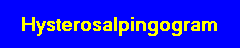Hysterosalpingogram