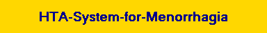 HTA-System-for-Menorrhagia
