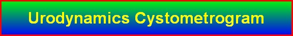 Urodynamics Cystometrogram